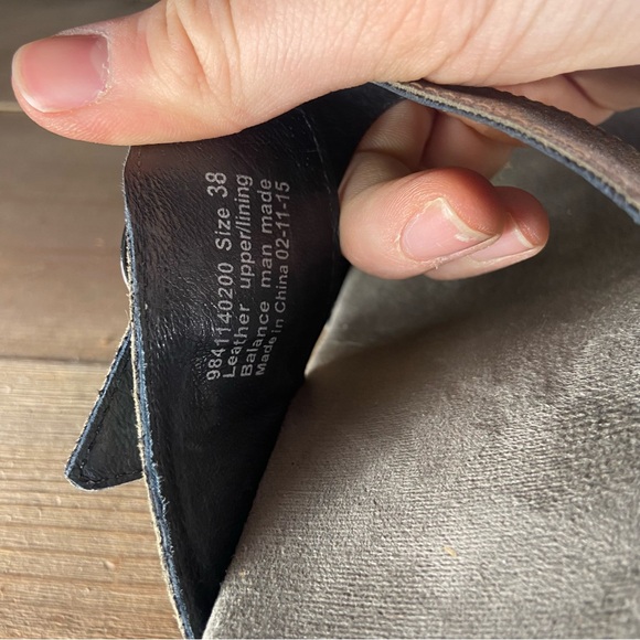 Dansko Sophie Womens size 38 shoes gray iridescent slip on wedge sandals - Picture 8 of 8